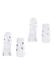 2er-Pack Socken mit Blumenmuster
