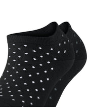 2er-Pack Gepunktete Sneakersocken