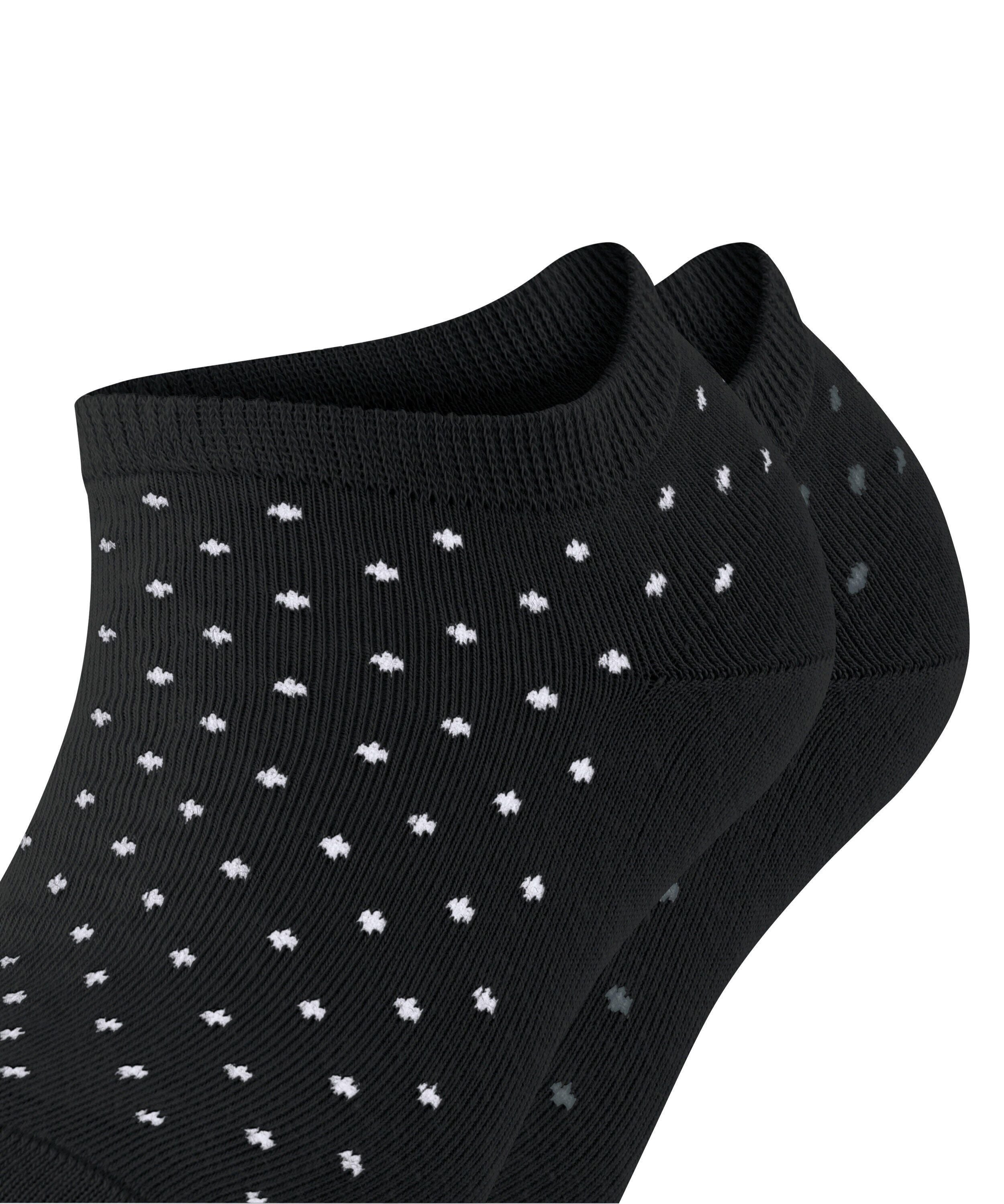 2er-Pack Gepunktete Sneakersocken