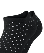 2er-Pack Gepunktete Sneakersocken