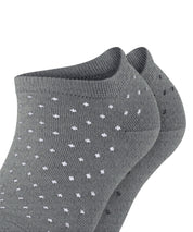 2er-Pack Gepunktete Sneakersocken