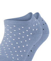 2er-Pack Gepunktete Sneakersocken