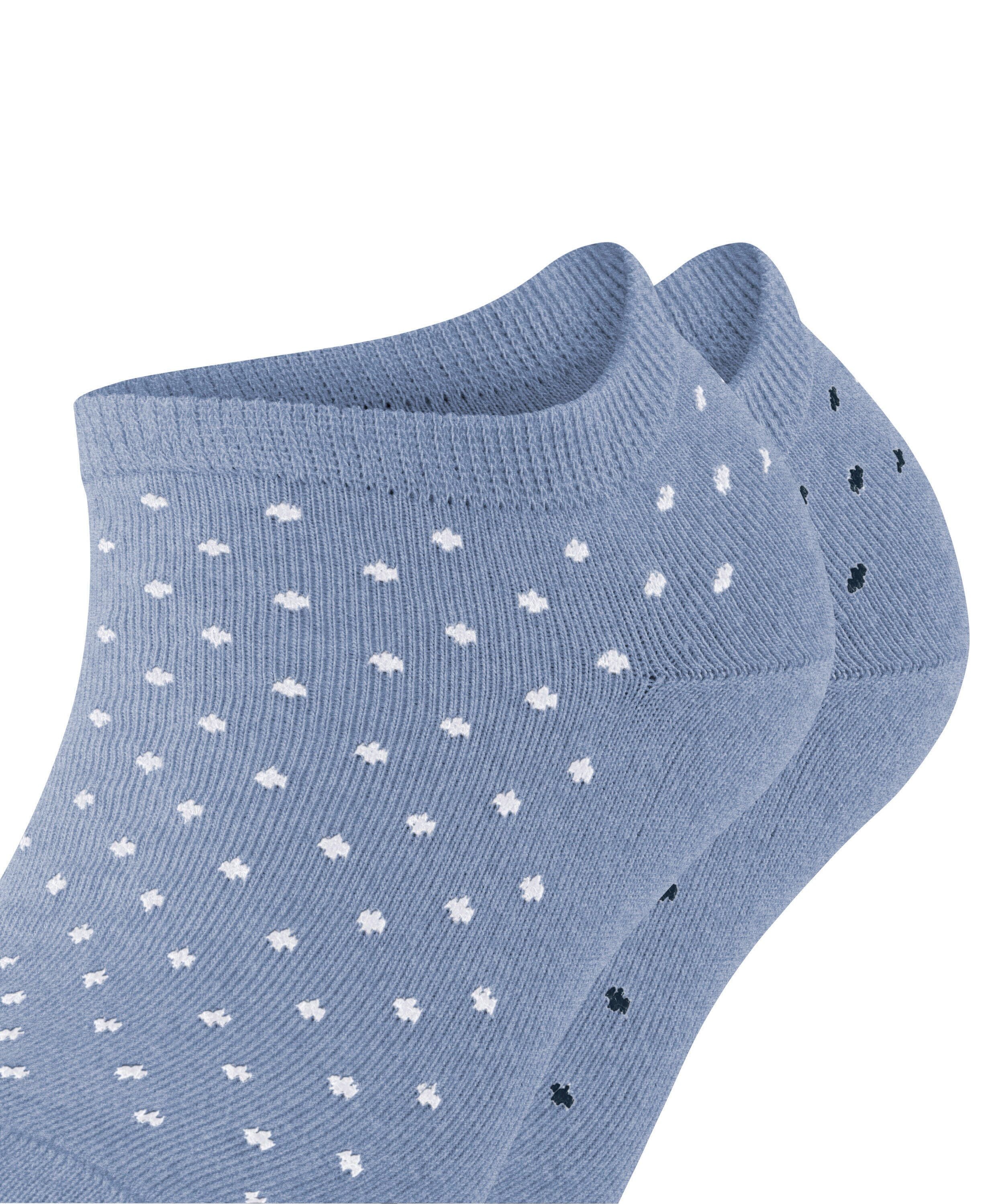 2er-Pack Gepunktete Sneakersocken