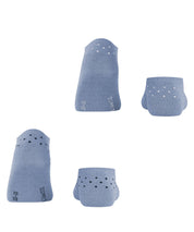 2er-Pack Gepunktete Sneakersocken