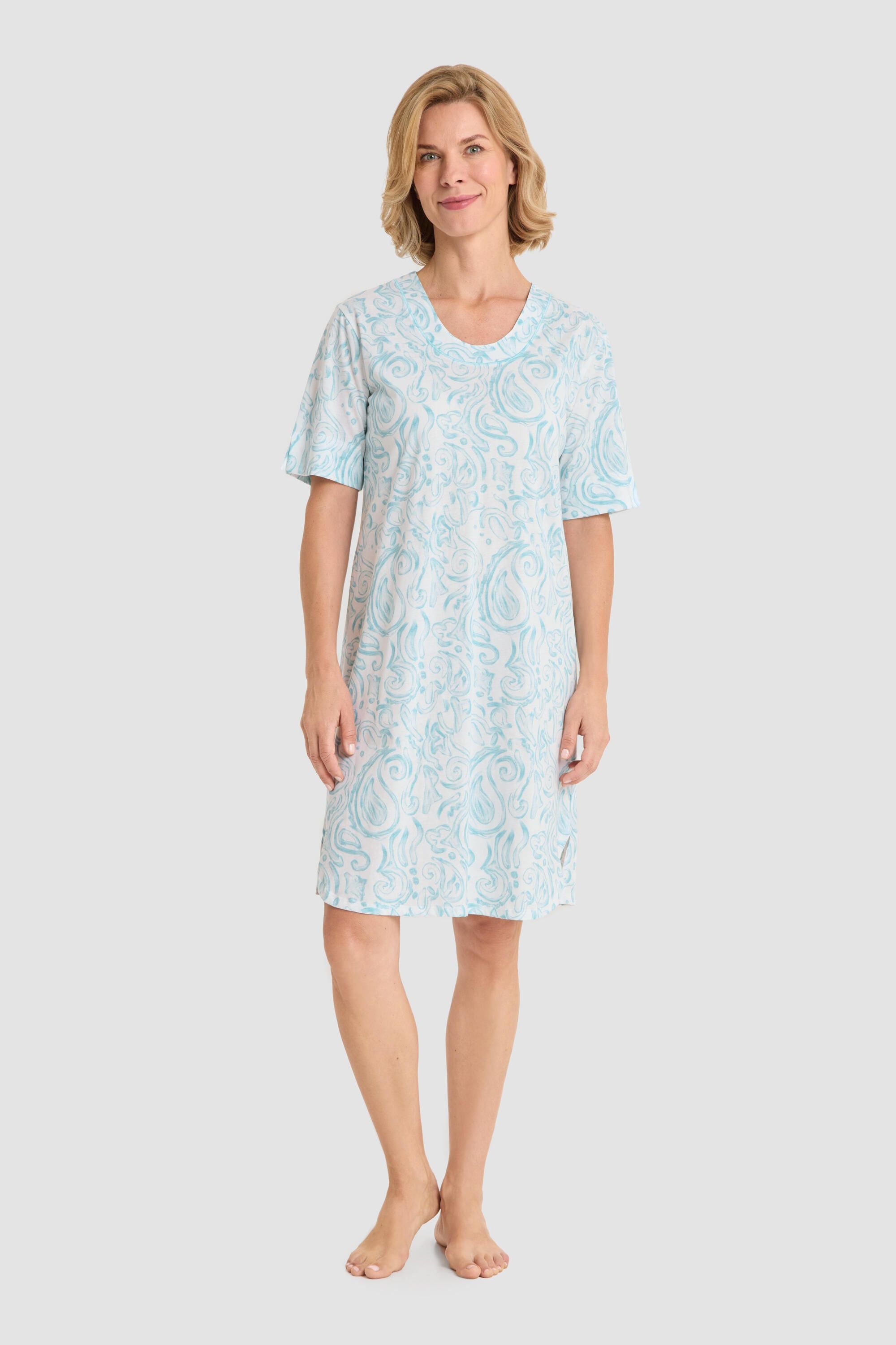 Nachtkleid aus Baumwolle