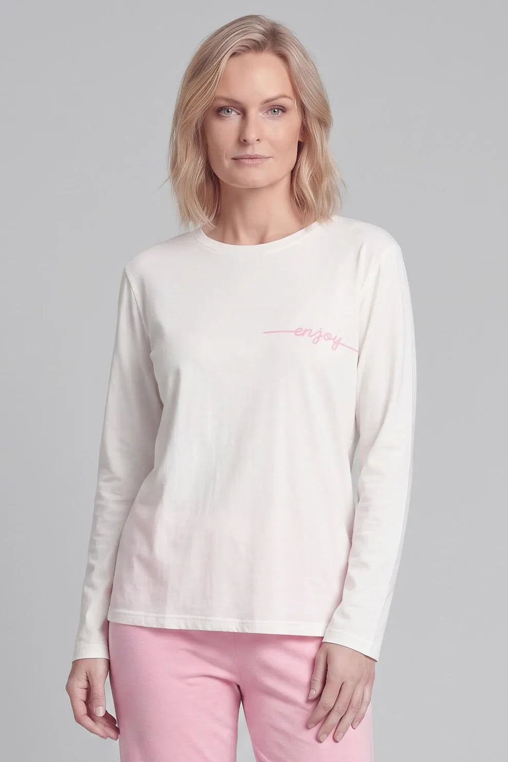 Langarmshirt aus Modalmix