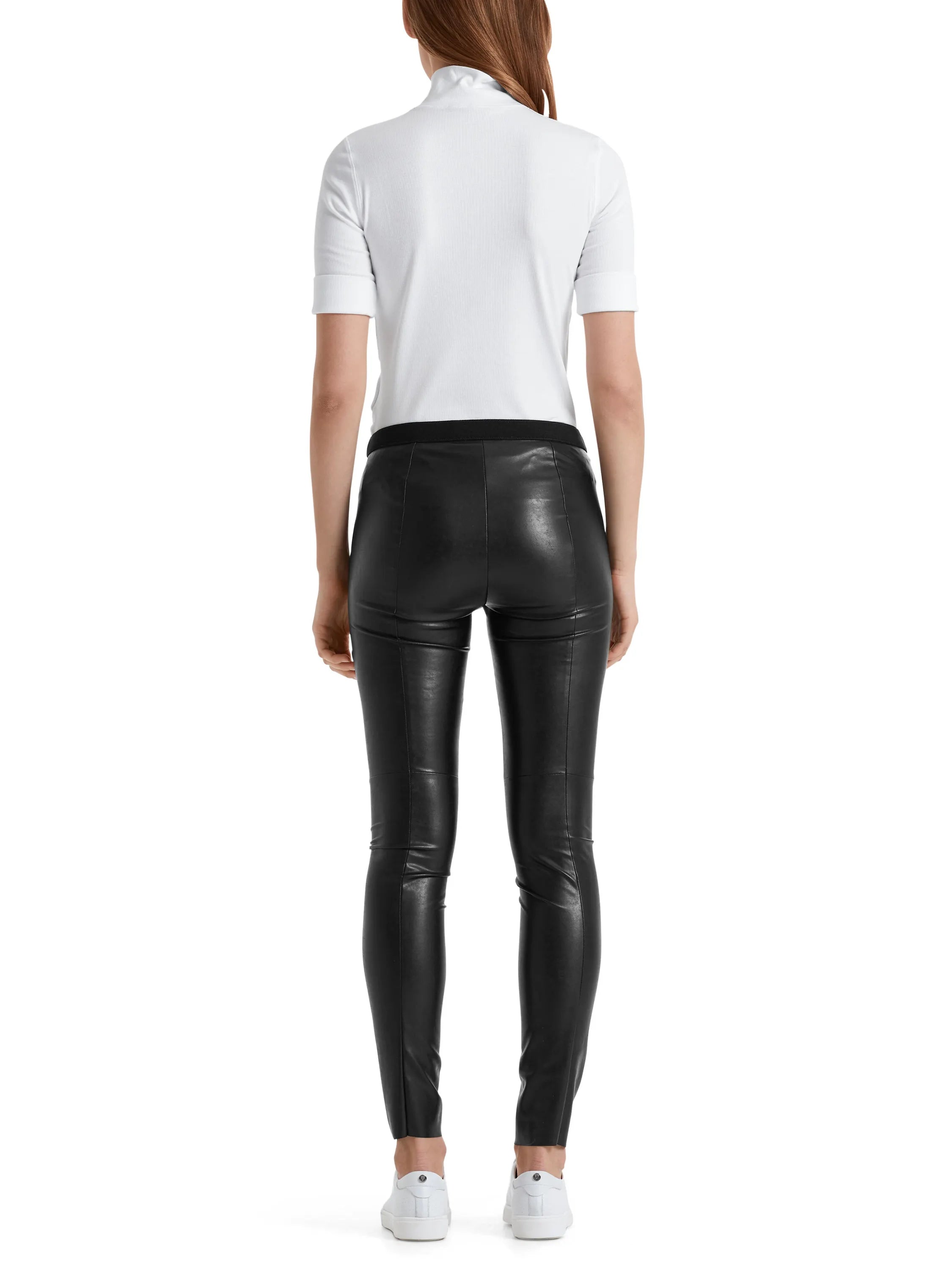 Leggings aus Kunstleder