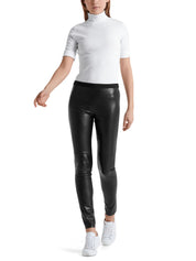 Leggings aus Kunstleder