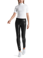 Leggings aus Kunstleder