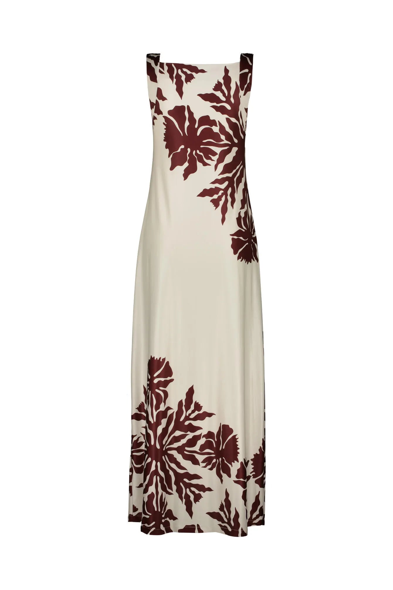 Freizeitkleid Maxi gemustert