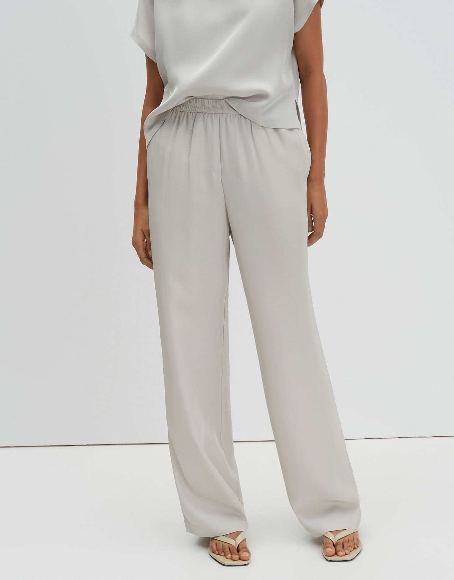 Bundfaltenhose CEVIL FLOW Wide Leg