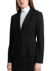 Leichter Blazer aus feinem Jersey