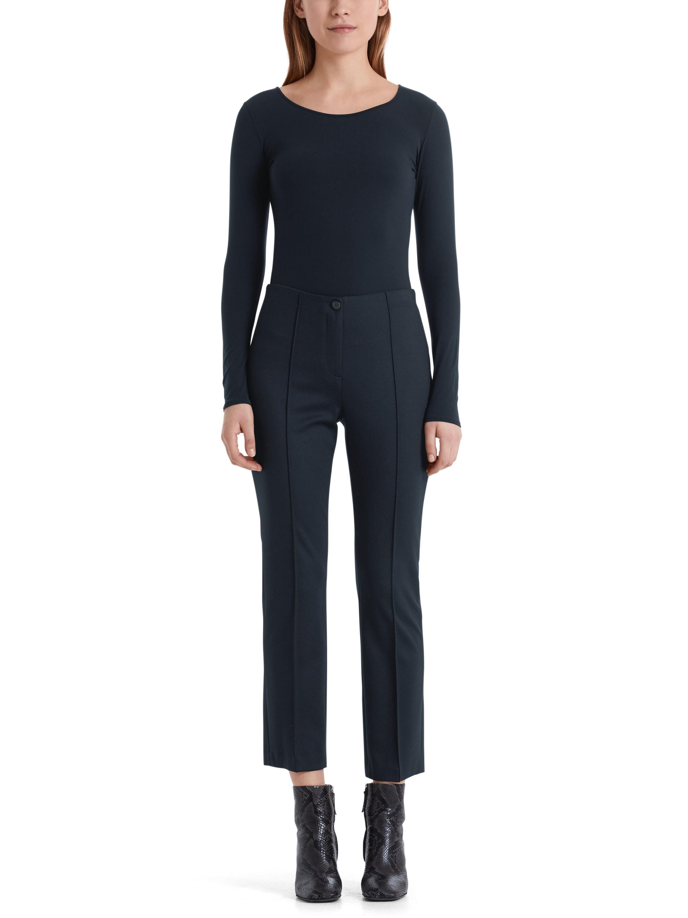 Langarmshirt aus dezent transparentem Material