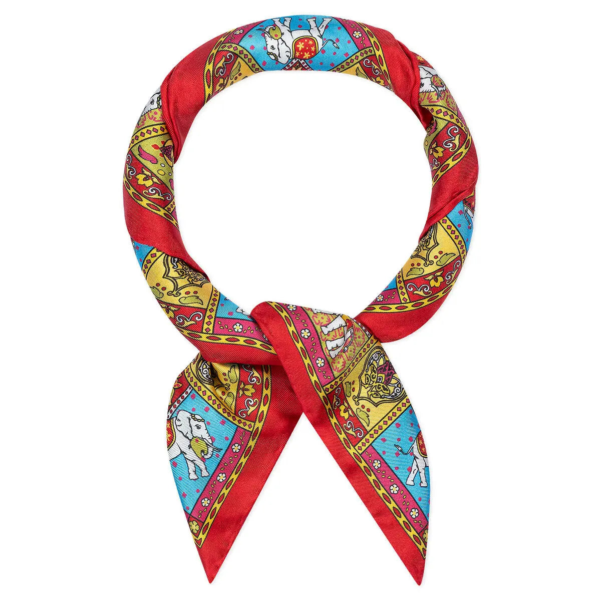 Seidentuch LUCKY ELEPHANT 53x53