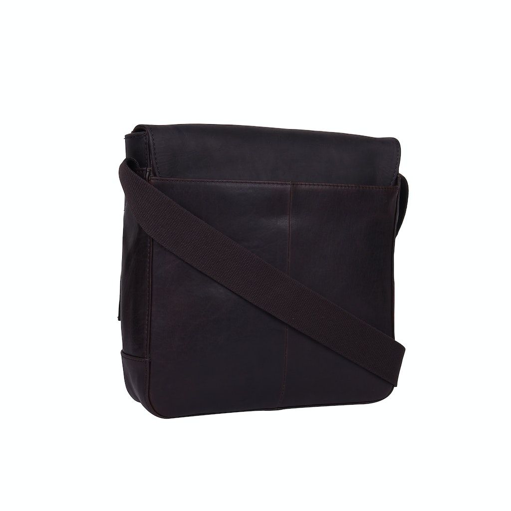 Schultertasche aus Leder