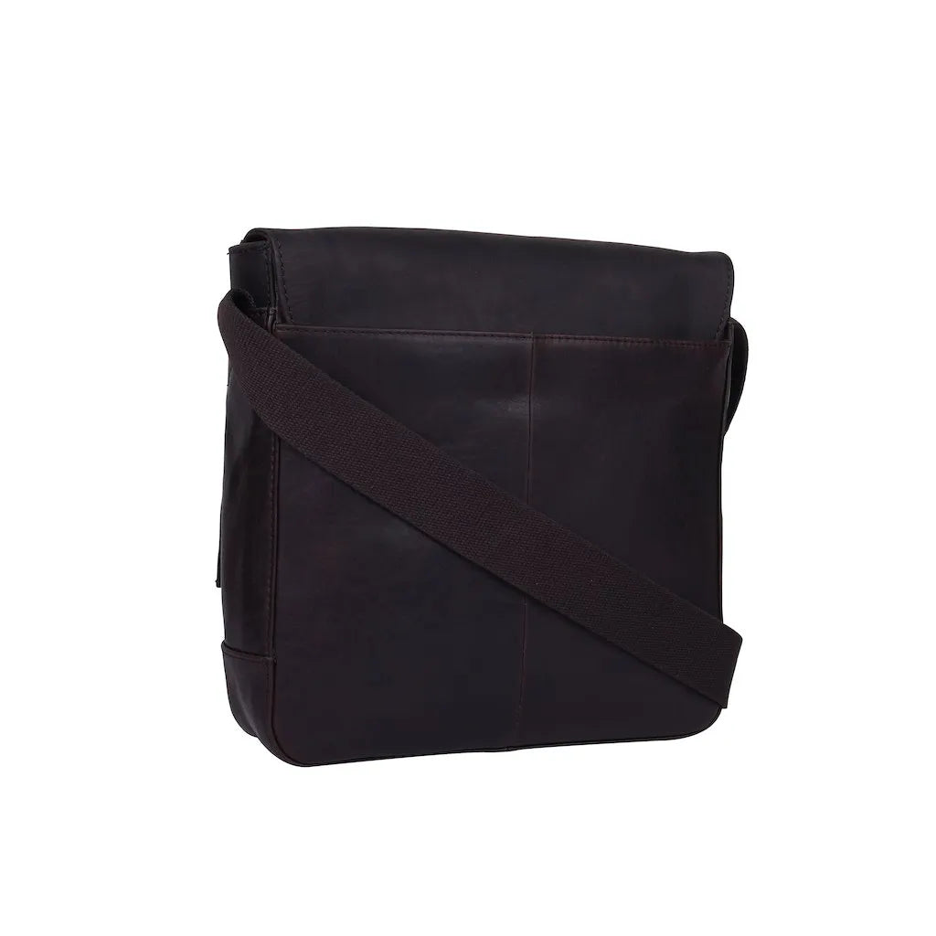 Schultertasche aus Leder