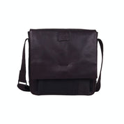 Schultertasche aus Leder