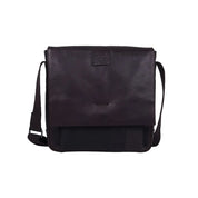 Schultertasche aus Leder