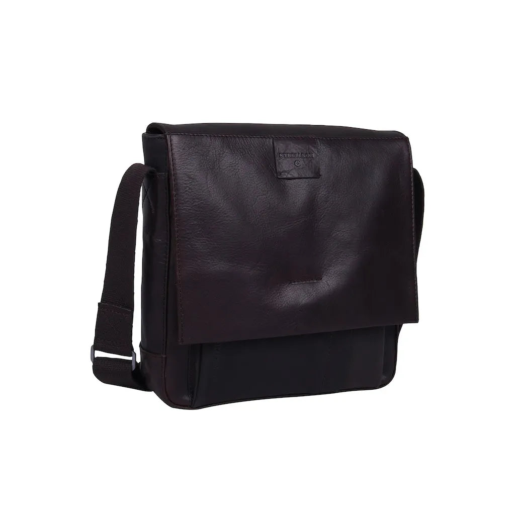 Schultertasche aus Leder