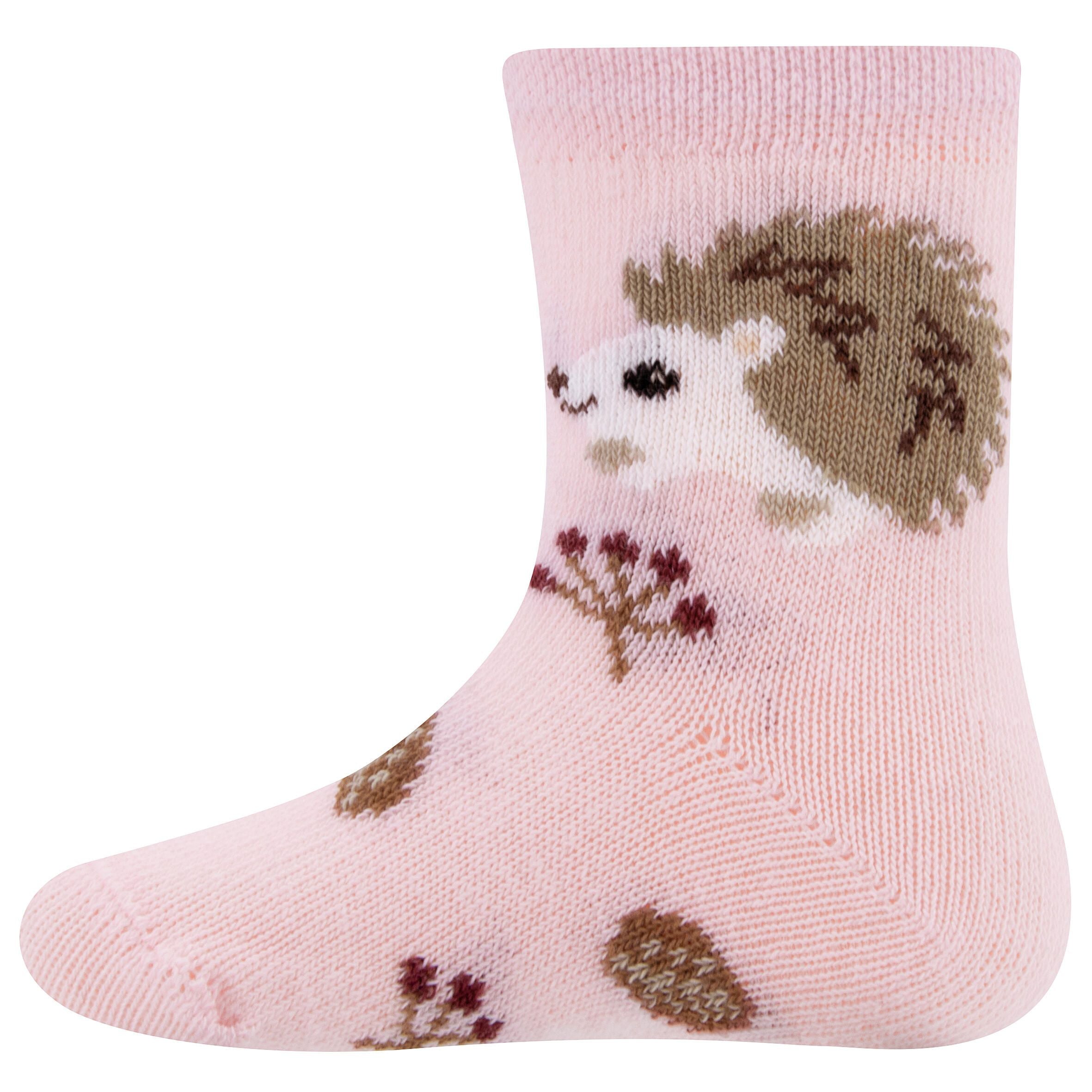 Gemusterte Socken aus Baumwollmix