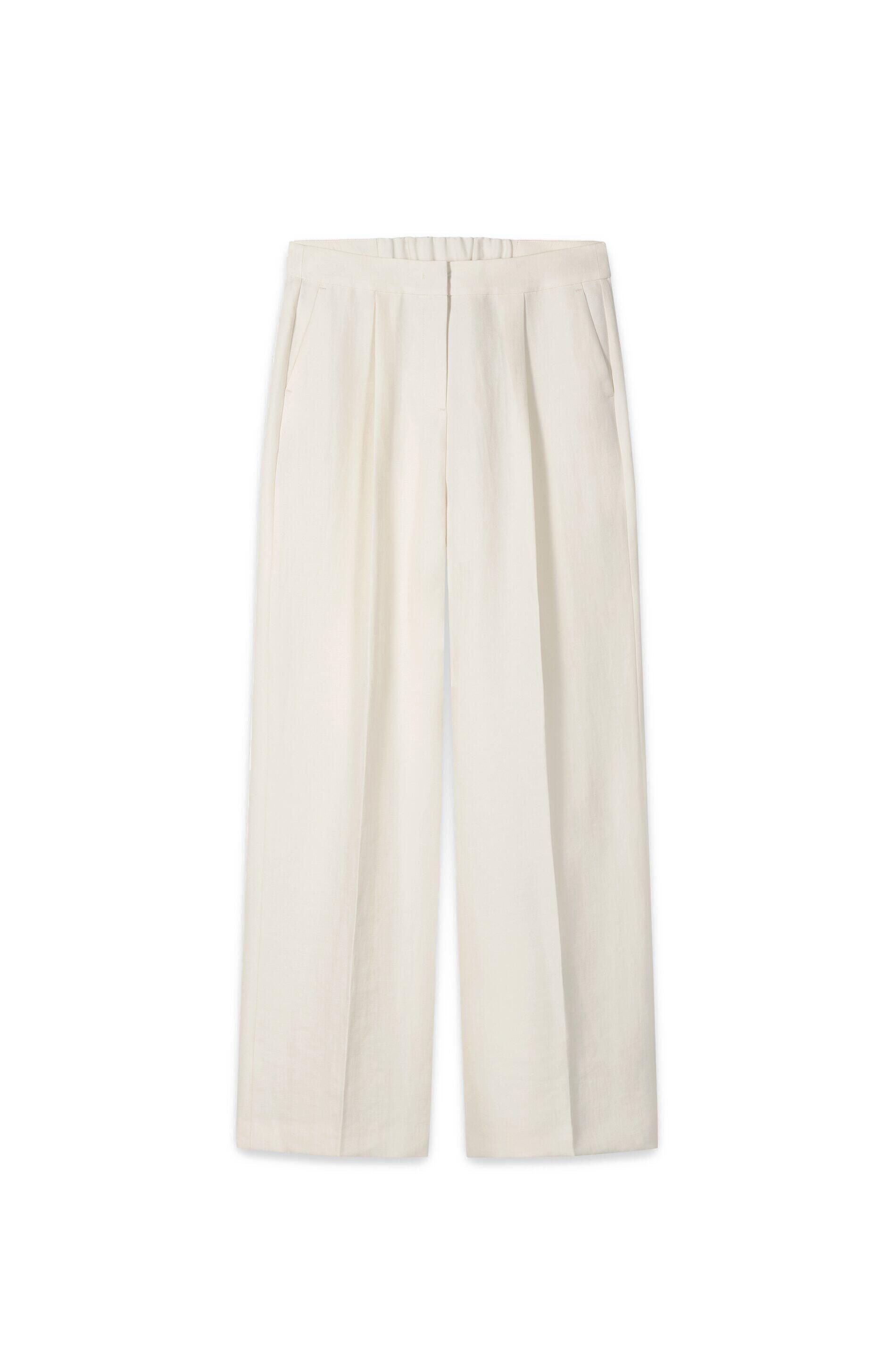 Leinenhose Wide Leg