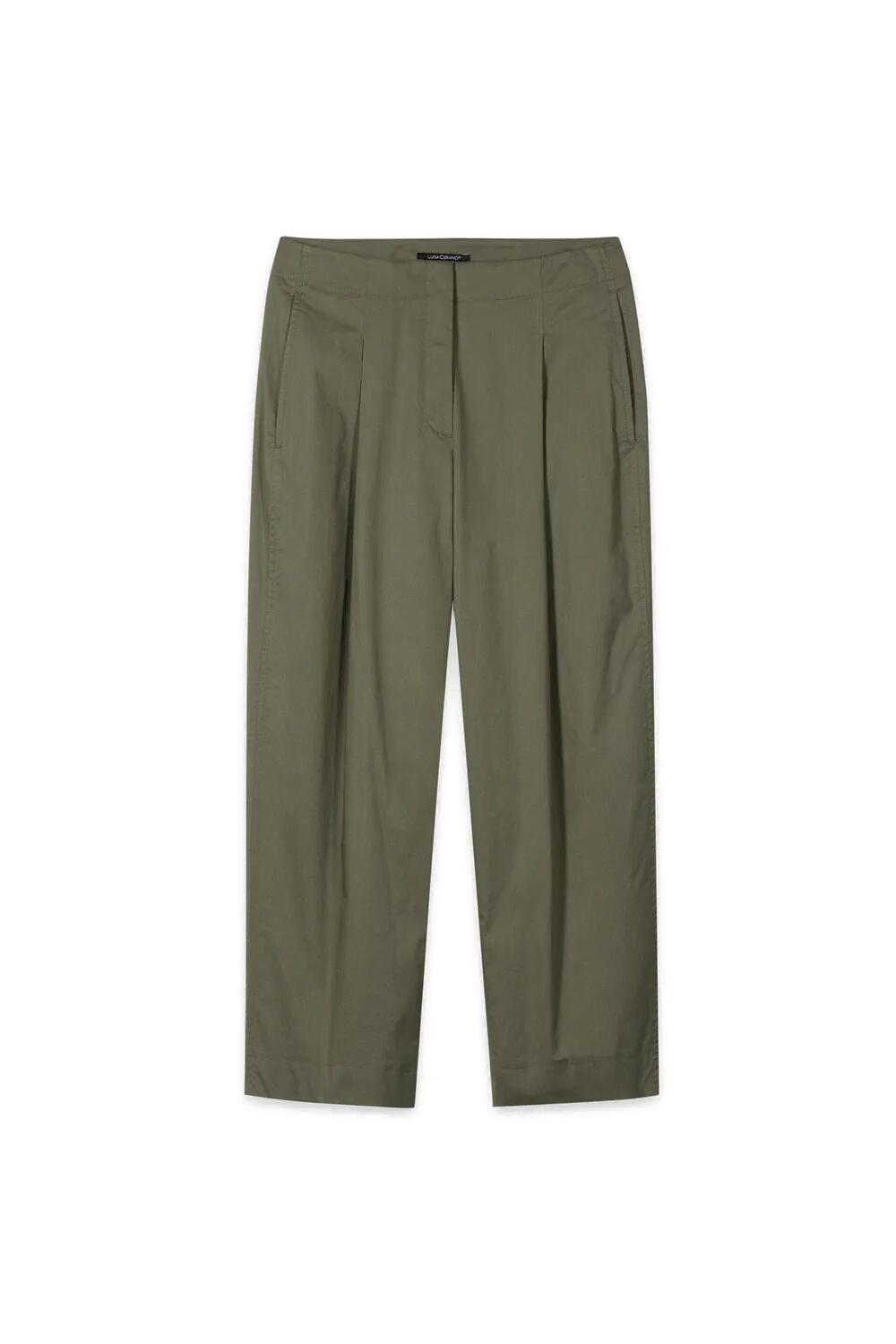Bundfaltenhose Tapered Fit