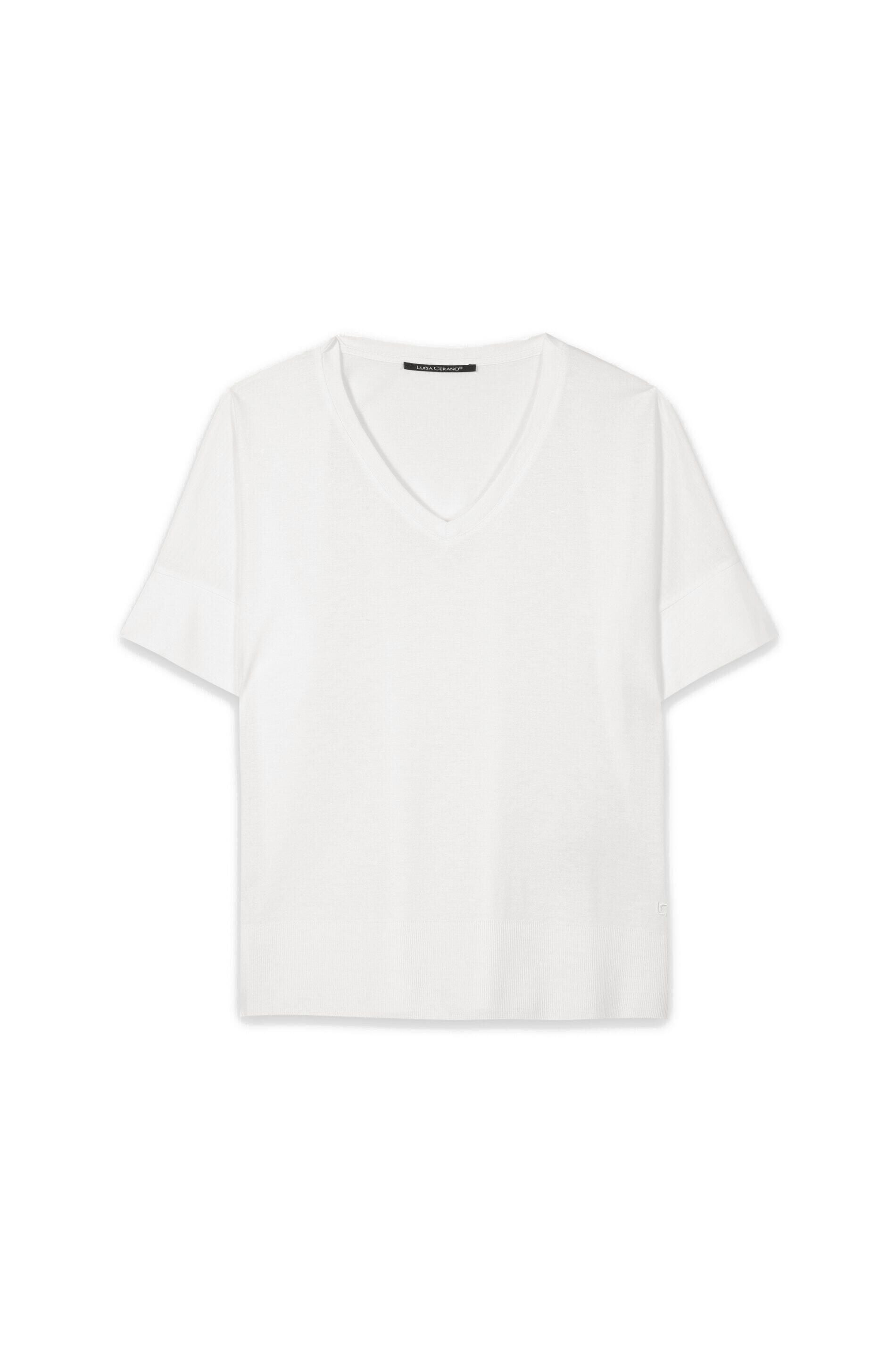T-Shirt aus Lyocellmix
