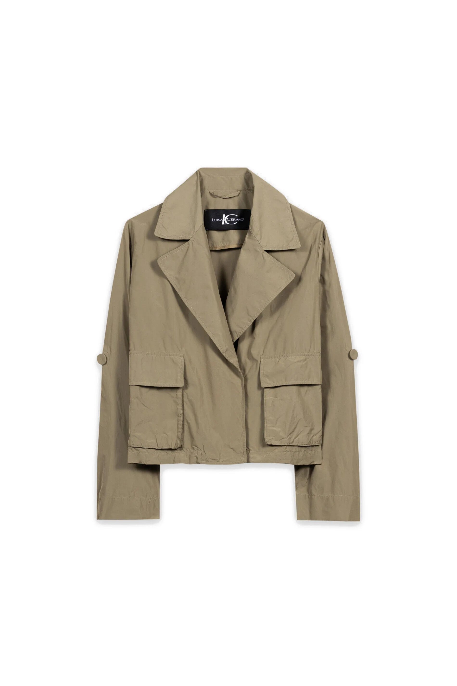 Blouson mit Reverskragen