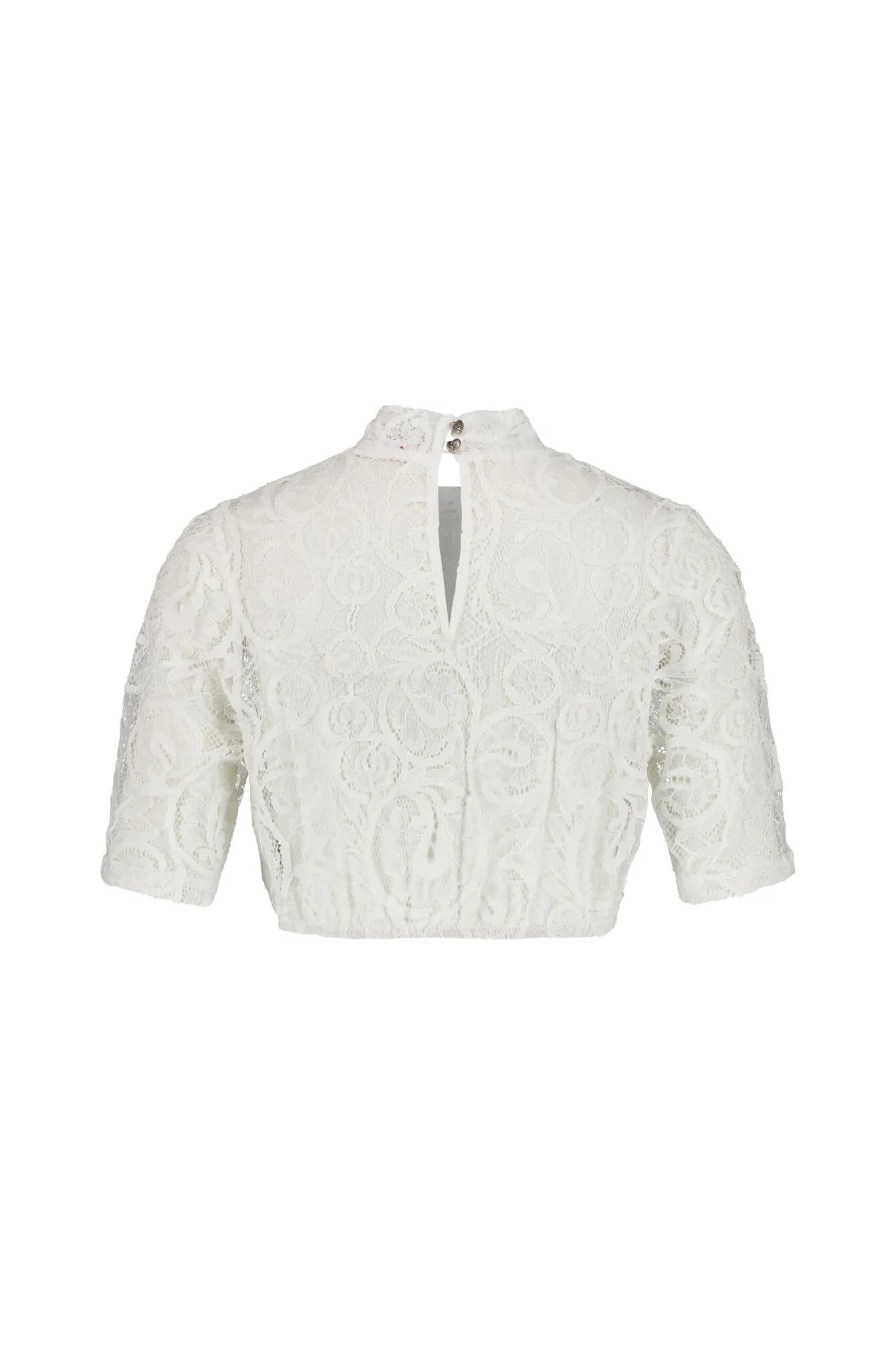Dirndlbluse mit Stehkragen