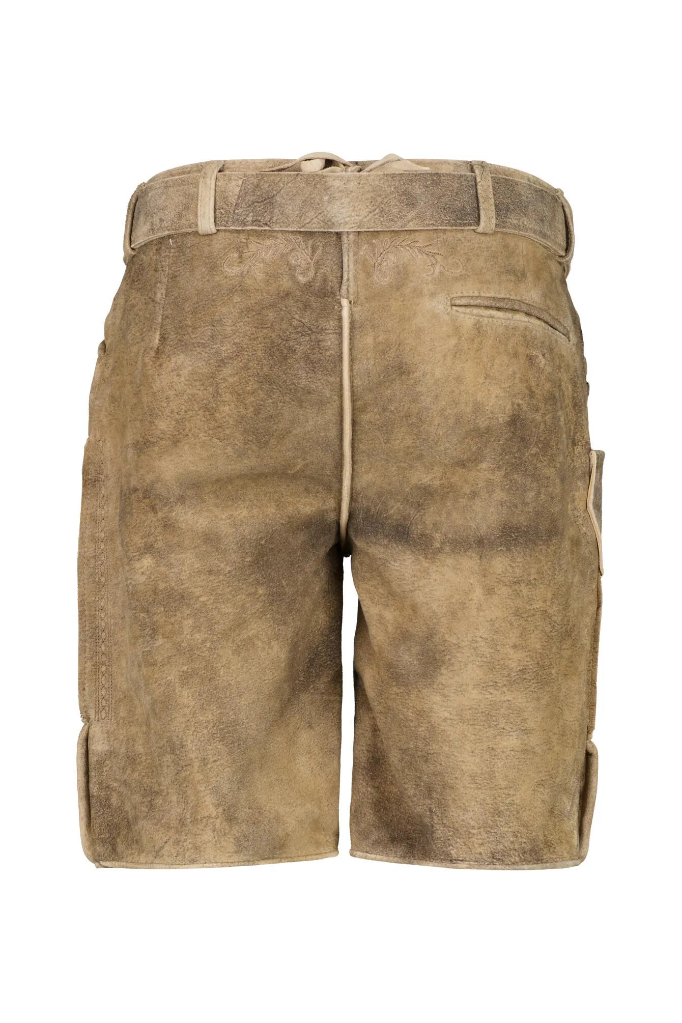 Lederhose mit Gürtel