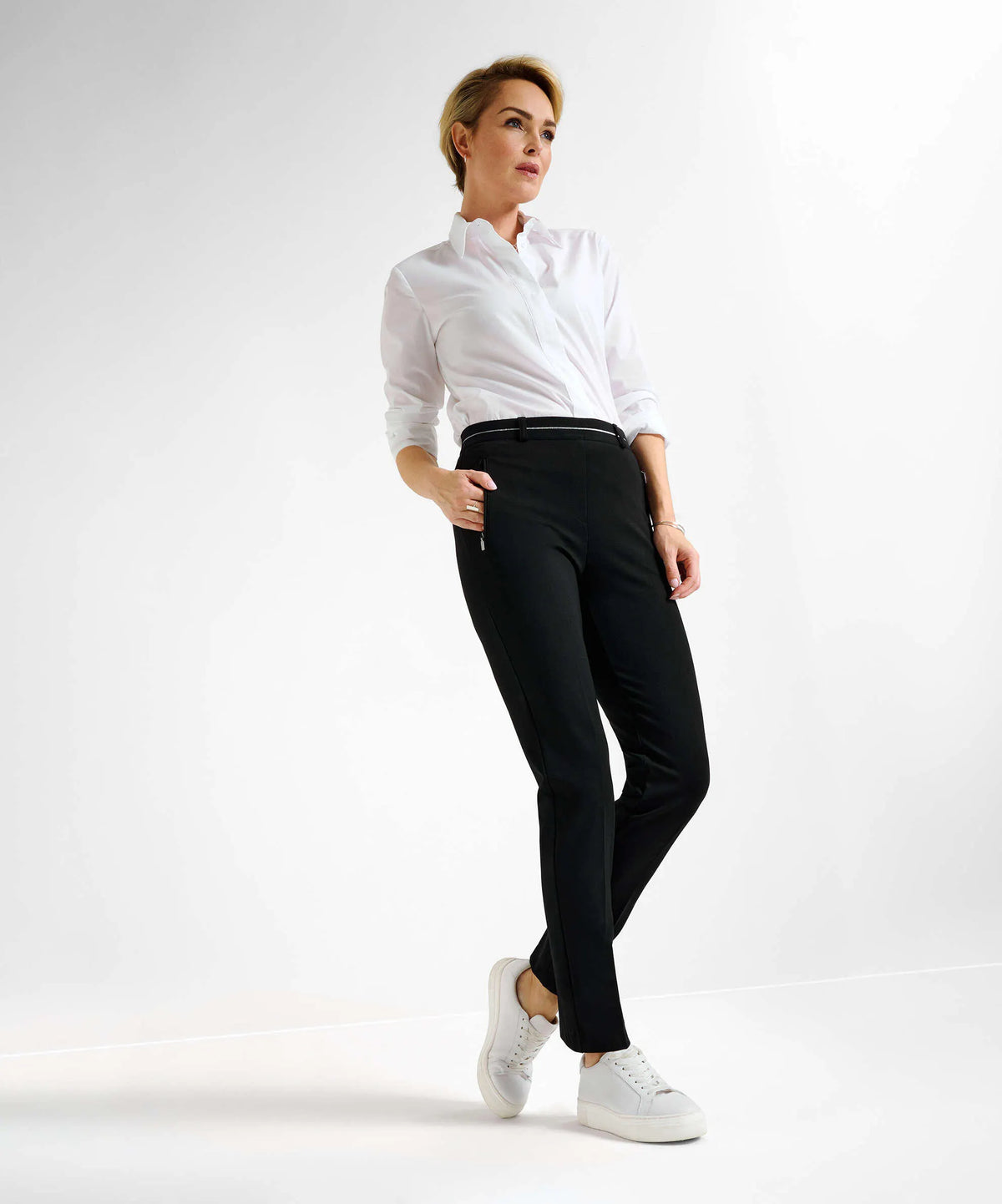 Stoffhose LILLYTH Slim Fit