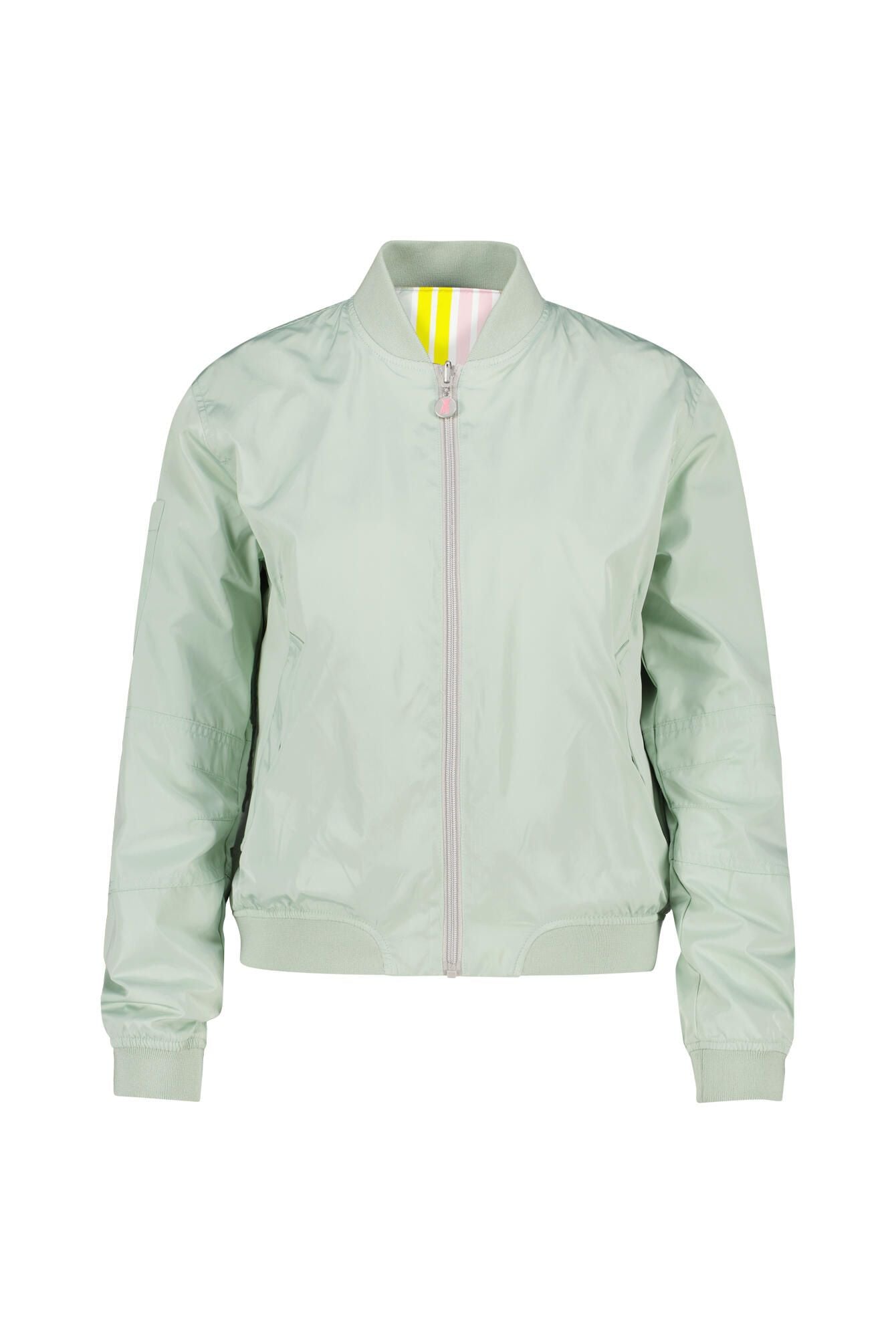 Bomberjacke mit Bündchenkragen