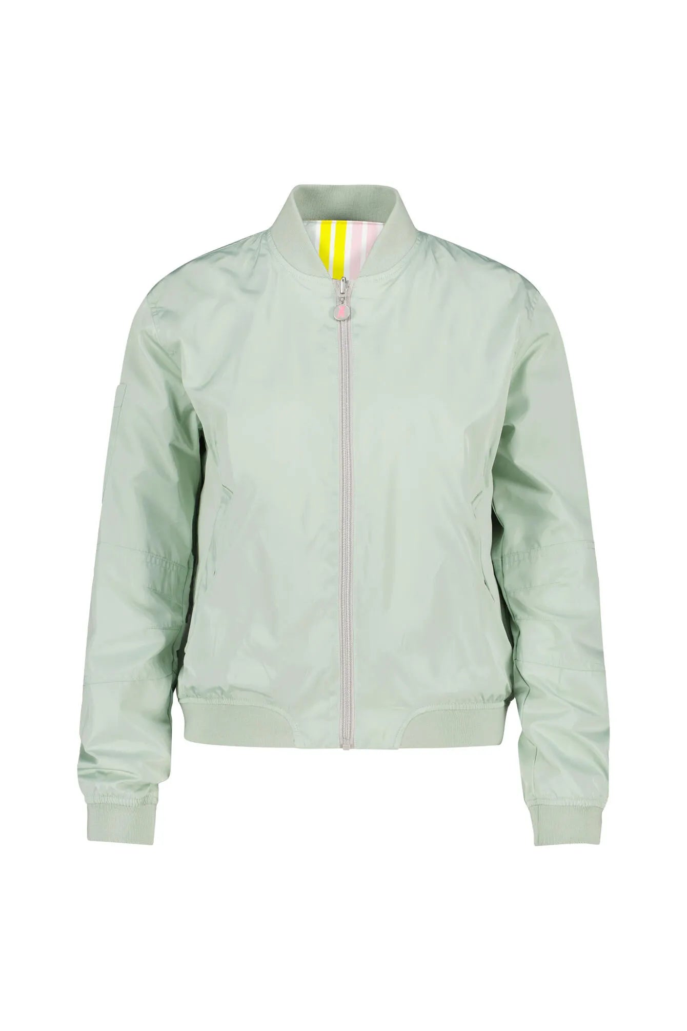 Bomberjacke mit Bündchenkragen