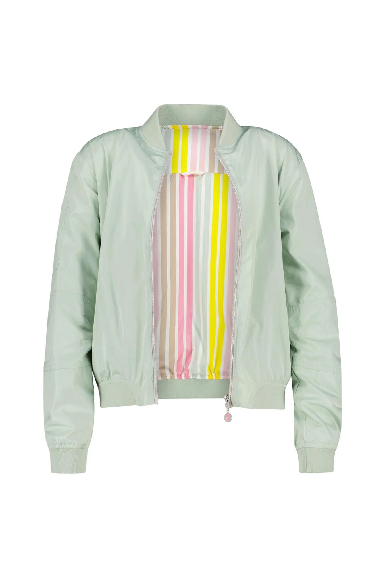Bomberjacke mit Bündchenkragen