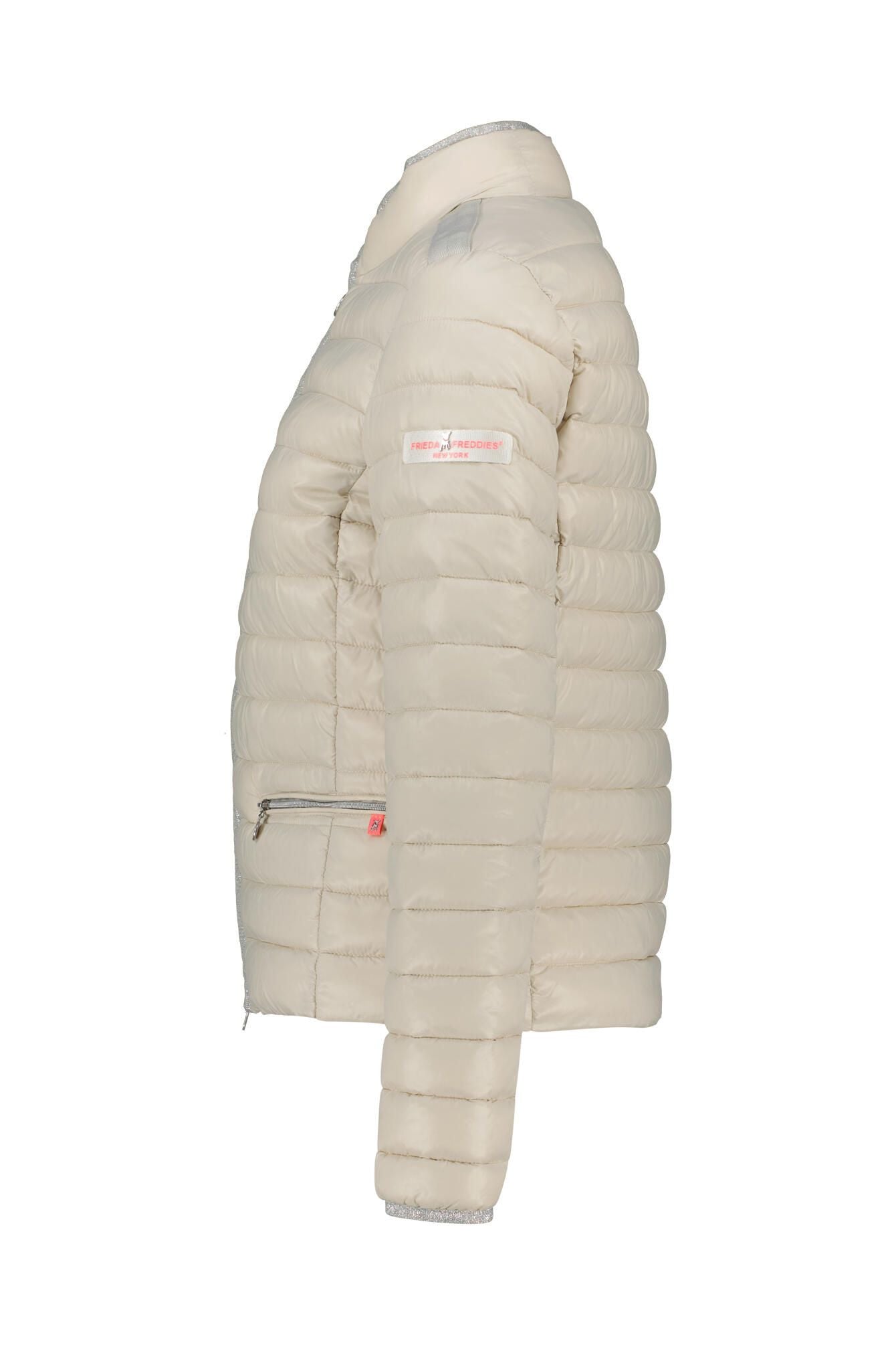 Steppjacke mit Stehkragen