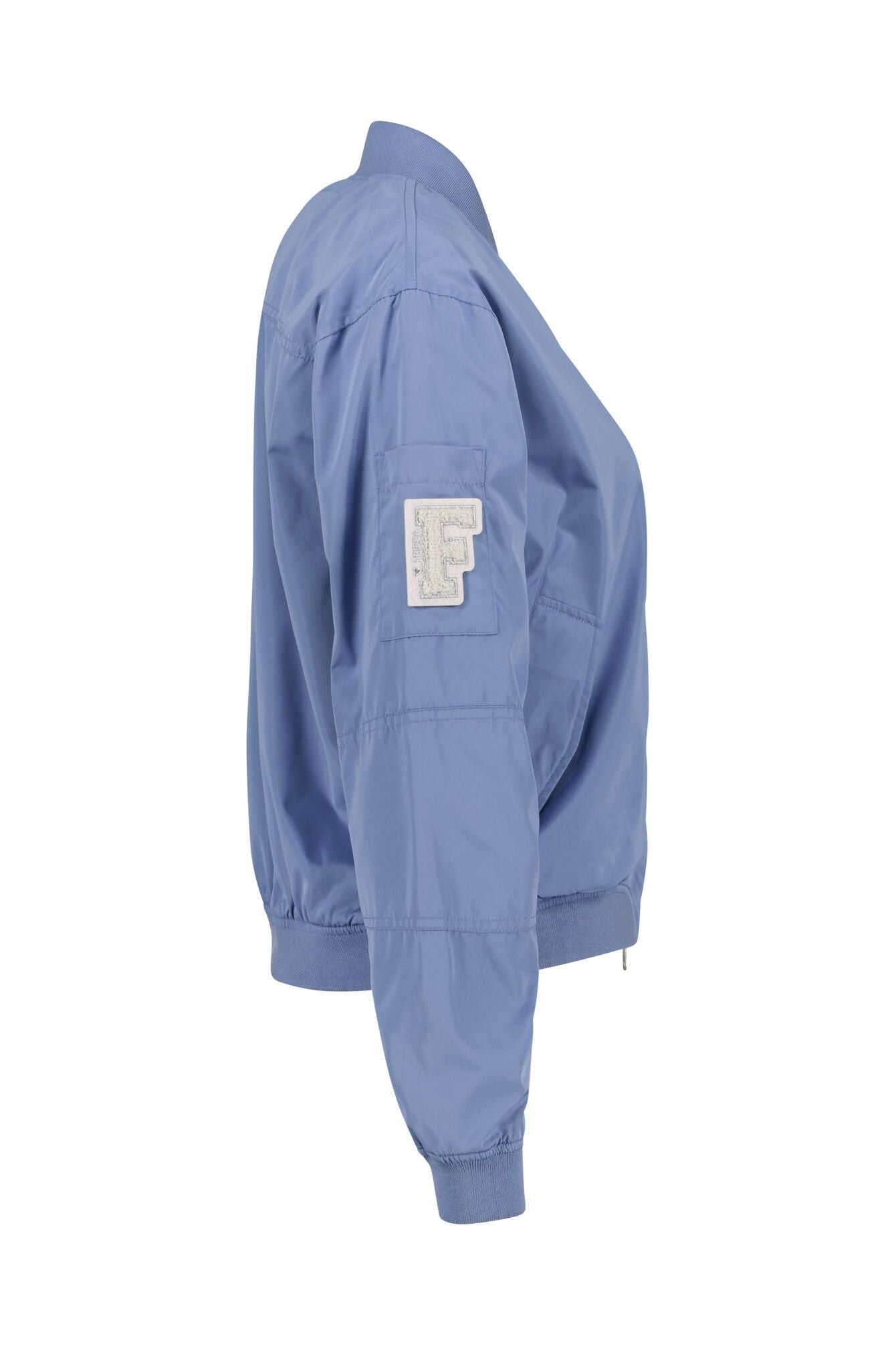 Bomberjacke mit Bündchenkragen