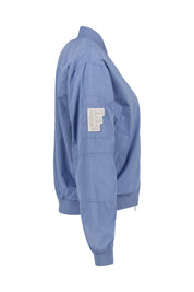 Bomberjacke mit Bündchenkragen