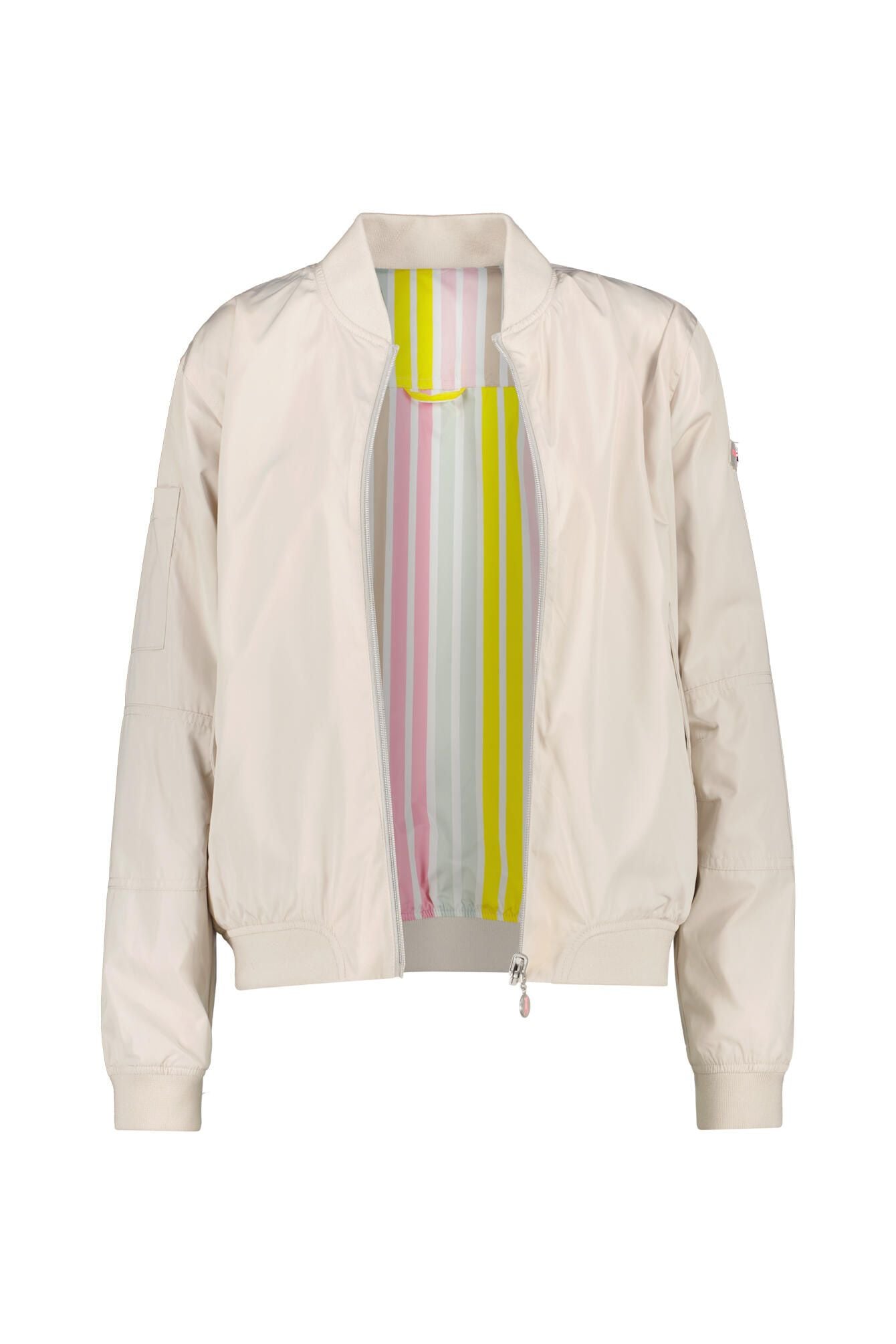 Bomberjacke mit Bündchenkragen