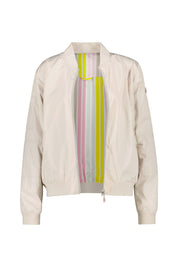Bomberjacke mit Bündchenkragen