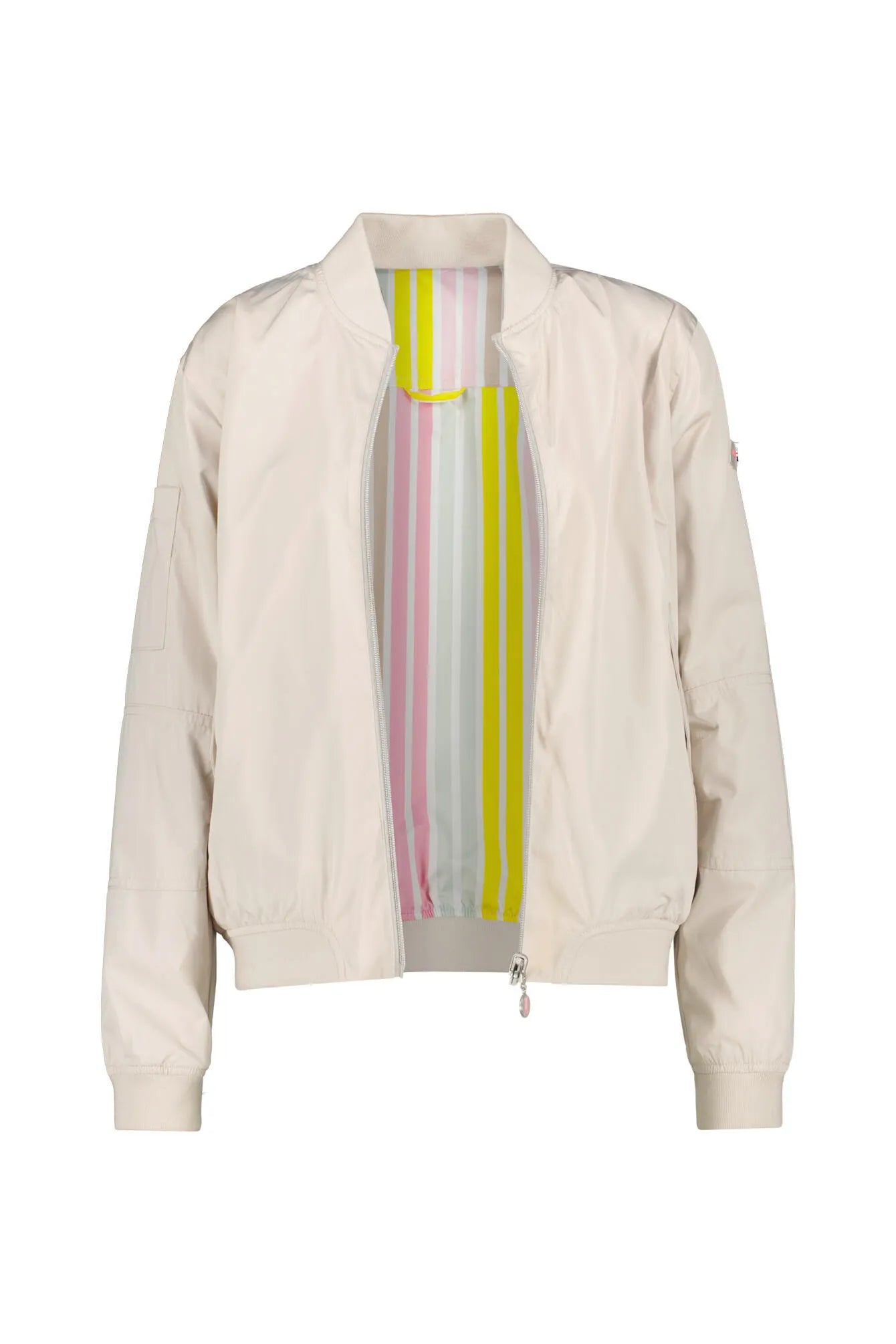 Bomberjacke mit Bündchenkragen