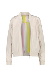 Bomberjacke mit Bündchenkragen