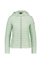 Steppjacke mit Kapuze