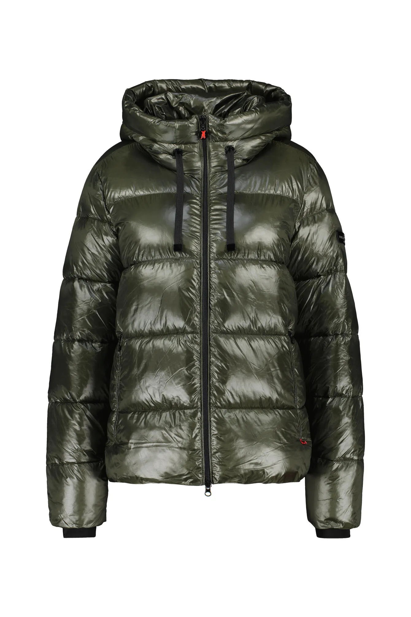 Steppjacke mit Kapuze