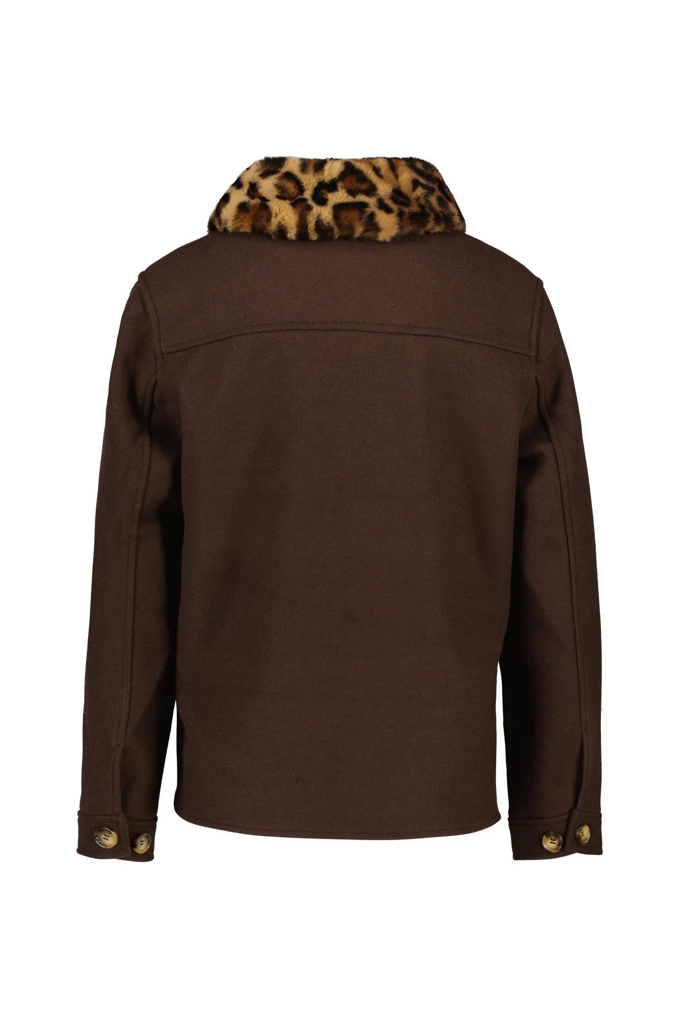 Übergangsjacke mit aufliegendem Kragen