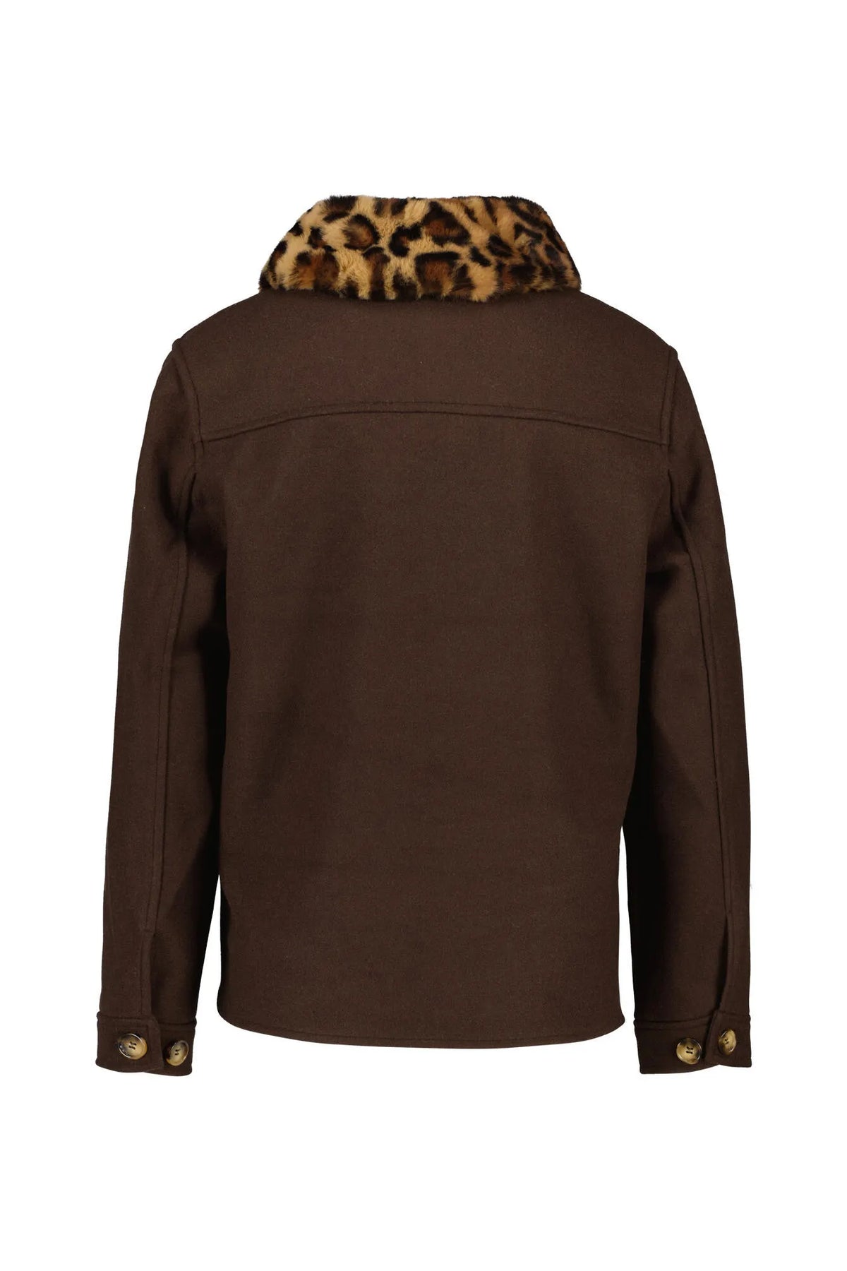 Übergangsjacke mit aufliegendem Kragen