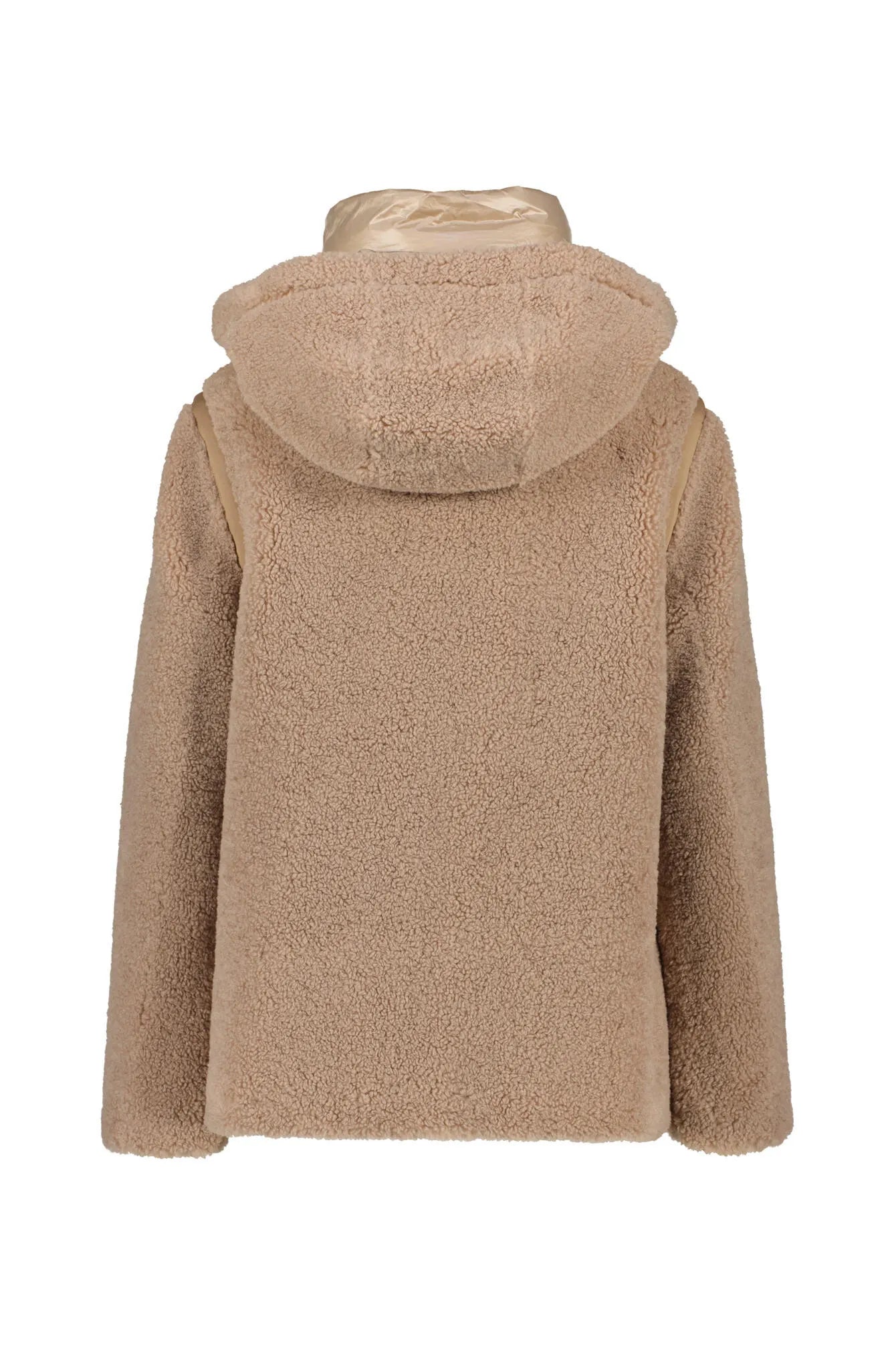Teddyjacke mit Steppeinsatz