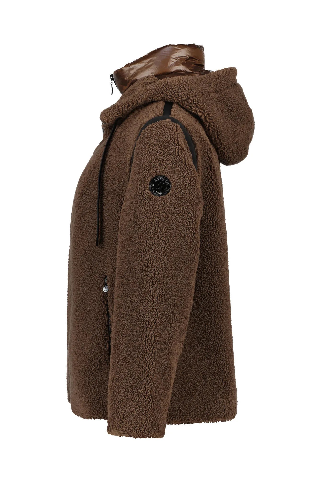 Teddyjacke mit Steppeinsatz
