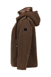 Teddyjacke mit Steppeinsatz