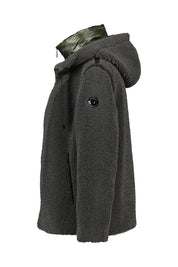 Teddyjacke mit Steppeinsatz