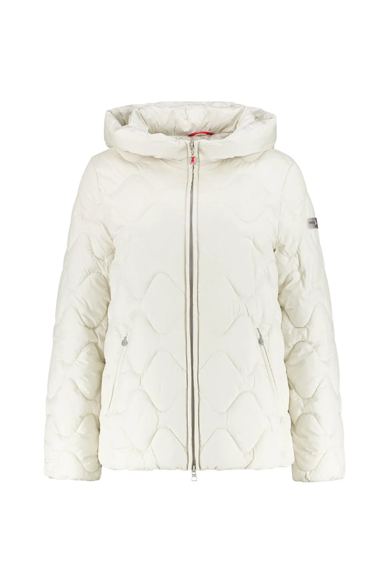 Steppjacke mit Kapuze